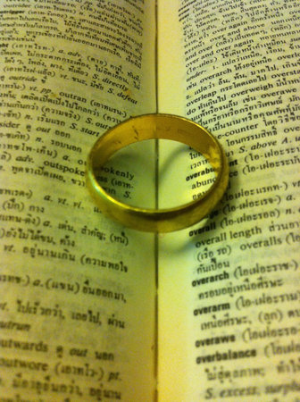 Ring in Bookの素材