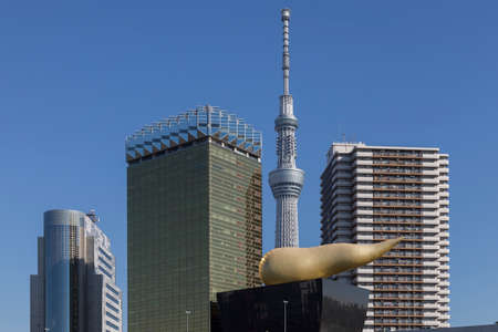 This photo was shot from Tokyo city which is the capital city of Japan. Tokyo is one of the big and busy city in the world but aslo the most beautiful. The japanese also nice.のeditorial素材
