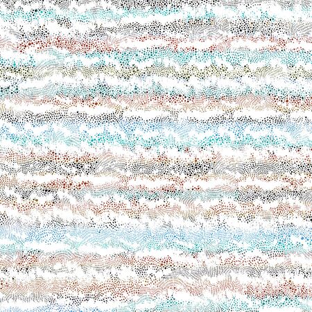 Line Ikat pattern with ombre effectの写真素材