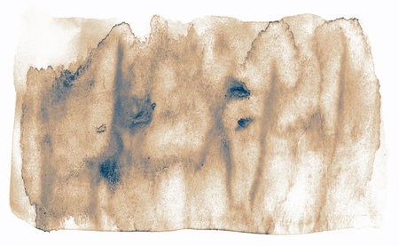 Abstract watercolor on paper texture can use as background. In Sepia toned. Retro styleの写真素材