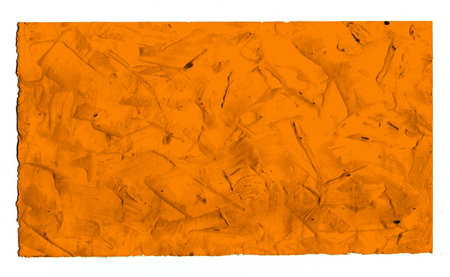 Paper texture. Paper sheet with scratches and cracks on white background.の写真素材