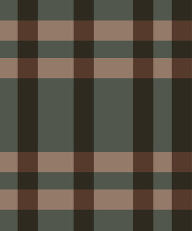 Seamless tartan plaid pattern background. Vector illustration.の写真素材