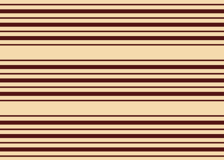 Seamless horizontal striped pattern. Vector illustration. Brown color.の写真素材