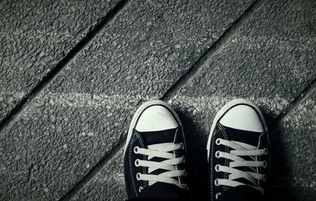 Shoes were a step