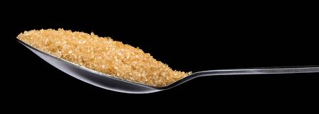 brown sugar spoonの写真素材