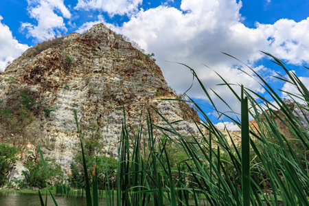 Landscape of Mountain Ratchaburi Thailand