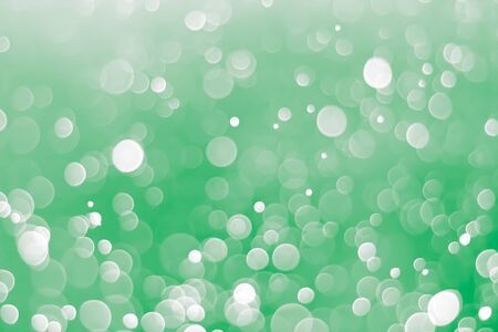 Bokeh background light greenの写真素材
