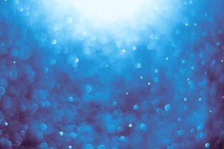Bokeh background blue purpleの写真素材