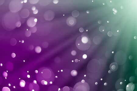Bokeh Background gradient green, magentaの写真素材