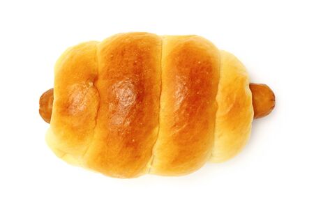 sausage breadの写真素材