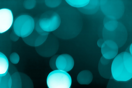 bokeh background teal colorの写真素材