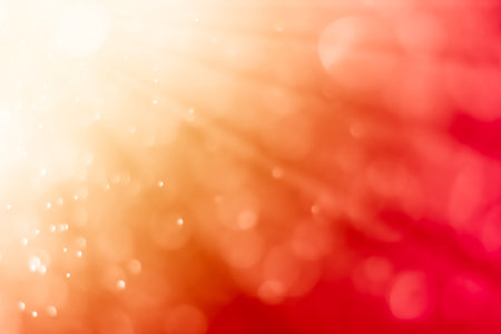 abstract bokeh background red colorの写真素材