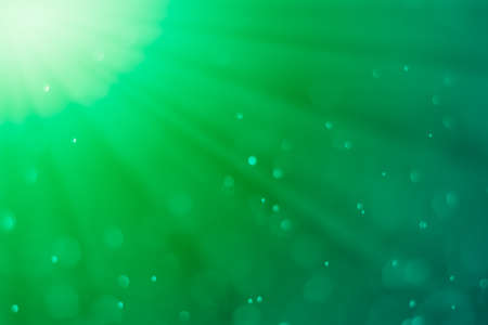 abstract bokeh background green colorの写真素材