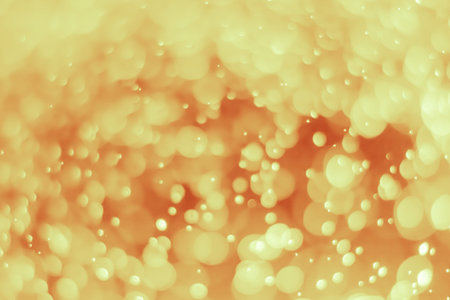 abstract bokeh background light yellow color