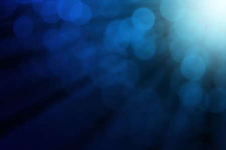 abstract bokeh background blue colorの写真素材