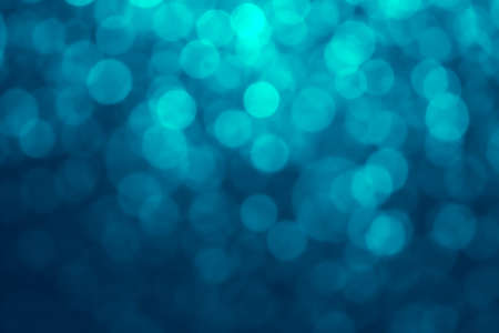 abstract bokeh background turquoise colorの写真素材