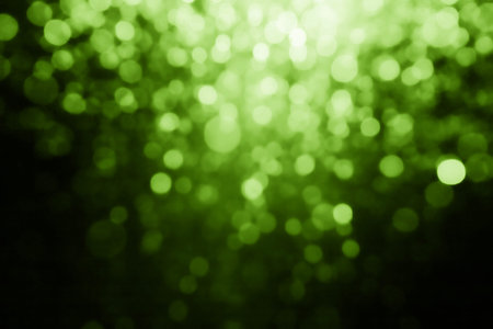 abstract bokeh background green colorの写真素材