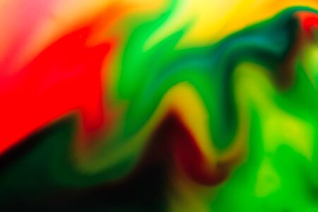 watercolor ink background rainbowの写真素材