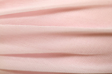 High resolution pink linen fabric sampleの写真素材
