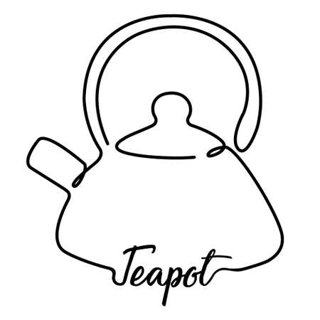 teapot iconのイラスト素材