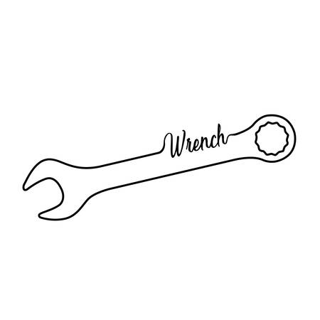 wrench iconのイラスト素材