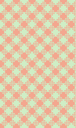 Seamless geometric pattern in retro style. Vector illustration.