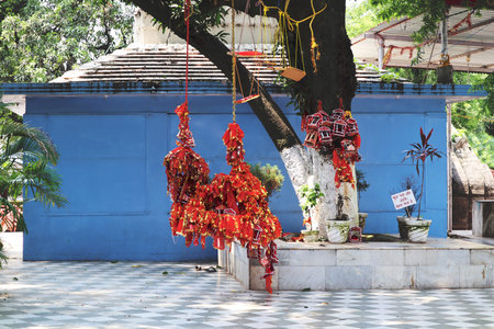 Temple Shrine with Offerings A Sacred Spot