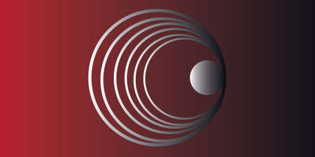 Gradient color background design in illustratorの写真素材
