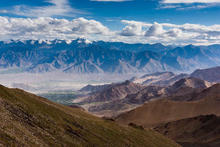 Himalyan mountains in Ladakh, India, Asiaの写真素材