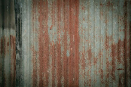 Old and dirty zinc surface for the backgroundの写真素材