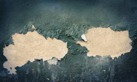 Details of the surface, a close-up shot, with a vignette on the cover and a bright dot in the center. Background or backdrop ideasの写真素材