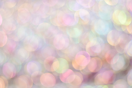Colorful bokeh background Or colorful blur wallpaperの写真素材