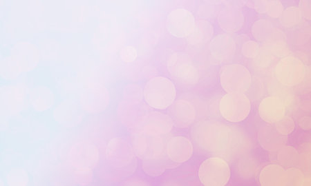 Beautiful abstract bokeh in purple and white tones for festive backgrounds and sparkling wallpapers and decorations. Cool banners on pages, advertisements, websitesの写真素材