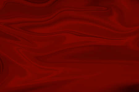 Red gradient texture blurred curve style of abstract luxury fabricの写真素材