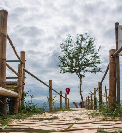 This place is located on Doi Tung, a popular viewpoint and tourist attraction in Chiang Rai...