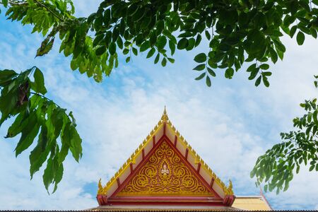 Temple roofの写真素材