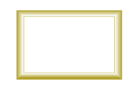 photo frame vector white backgroundのイラスト素材