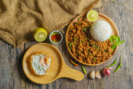 Stir Fried Basil with Minced Pork