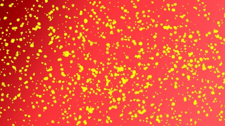 Gold and red glitter close upの写真素材