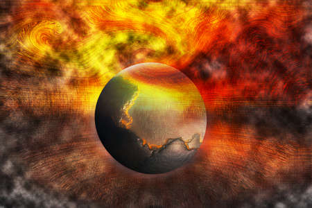 Global Warmingの写真素材