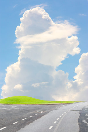 The Road to Success の写真素材