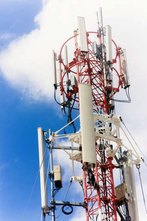 The antenna signal Telecomの写真素材