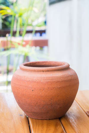 earthenware for home decorationの写真素材