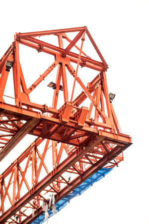 fragment view of the road under constructionの写真素材