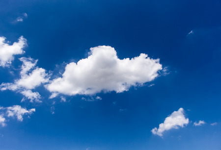 Turtle flying cloudsの写真素材