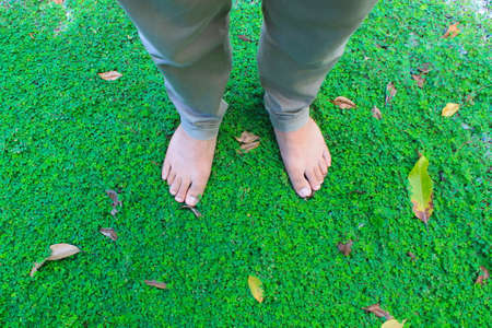 Without shoesの写真素材