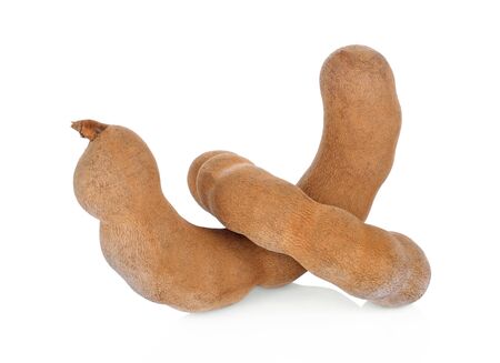 Tamarind on whiteの写真素材