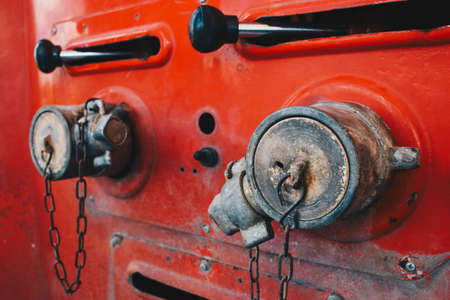 Peripherals, car, fire engine.の写真素材