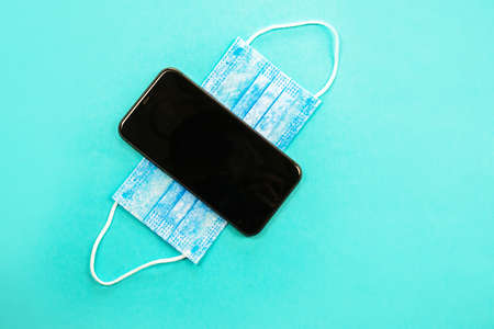 Medical Equipment Foundation. Tablets mask accessoriesの写真素材
