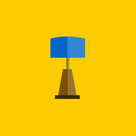 Icon of flat Lamps. Modern flat lampshade. Lamp icons for interior. Isolated vector lamp. Light lamp equipmants. Interior elements. Vector flat lampshade. Isplated lamp shades iconsのイラスト素材